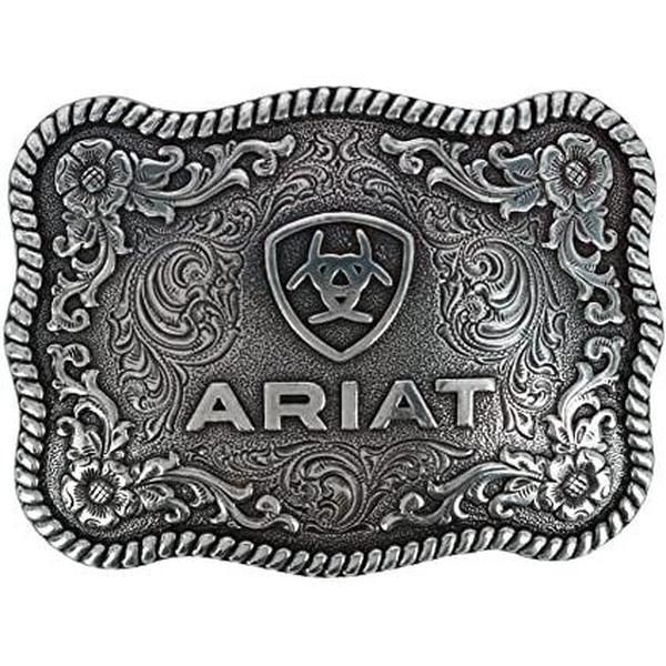 Casa Raul Ariat Antique Silv Rectangle Buckle - Acc Buckle  - A37006