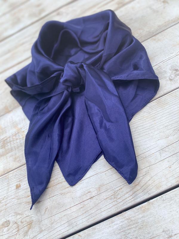 Navy Blue Wild Rag, 35