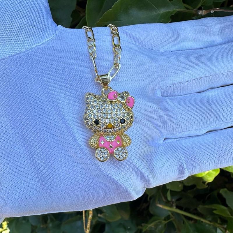 Cat Charm Necklace for her