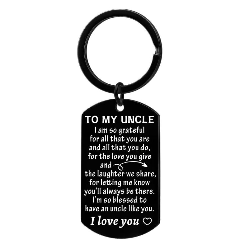 Uncle Gift Uncle Keychain Gifts Appreciation Gifts Gifts for Uncle Gifts for Uncle Fathers Day Birthday Gift cool keychain