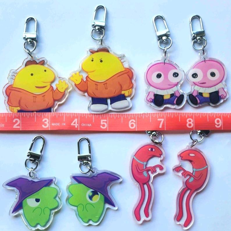 Happy Friends Double Sided Keychains - 4 options