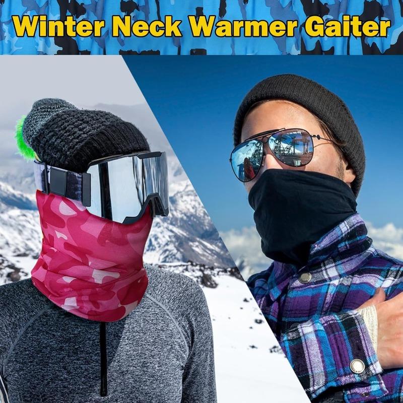 Breathable Neck Gaiter Face Scarf Mask for Men Women Hiking, Cycling, Sports, Fishing, Sun UV Protection Bandana