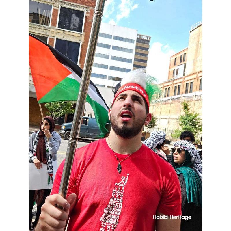 Palestine Wig Hair Headband Headgear