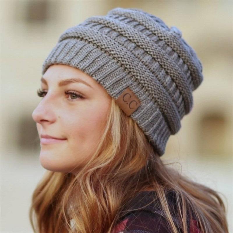 CC Beanie Popular Unisex Cable Knit Men Women Kids Skully Winter Hats by Truly Contagious