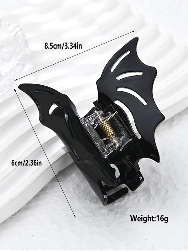 2024 New Style Bat Design Hair Claw, Cute Winged Claw Clip, Cosplay Costume Headwear Accessories for Women & Girls As Gift