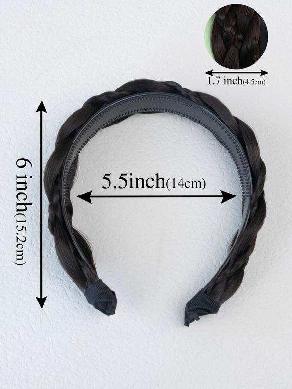 Women's Simple Style Plain Color Hair Hoop, Casual Versatile Hair Hoop, Fashionable Hair Accessories for Daily Use