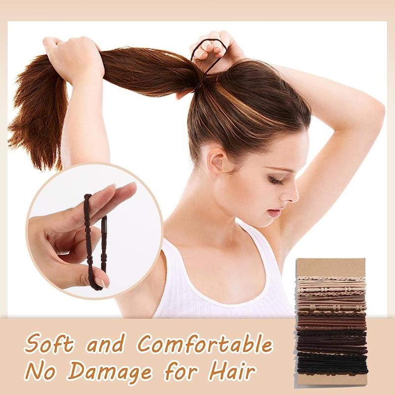 Boho Style Hair Tie for Women & Girls, Casual Headwear for Thick Hair, Party and Daily Hair Accessory