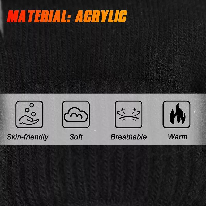 USB Heated Gloves for Men Women Mitten Hand Warmers Gloves USB Hand Warmer Gloves Touchscreen for Typing Mitten Winter Warm Laptop Gloves Washable Design Winter Gift for Indoor or Outdoor