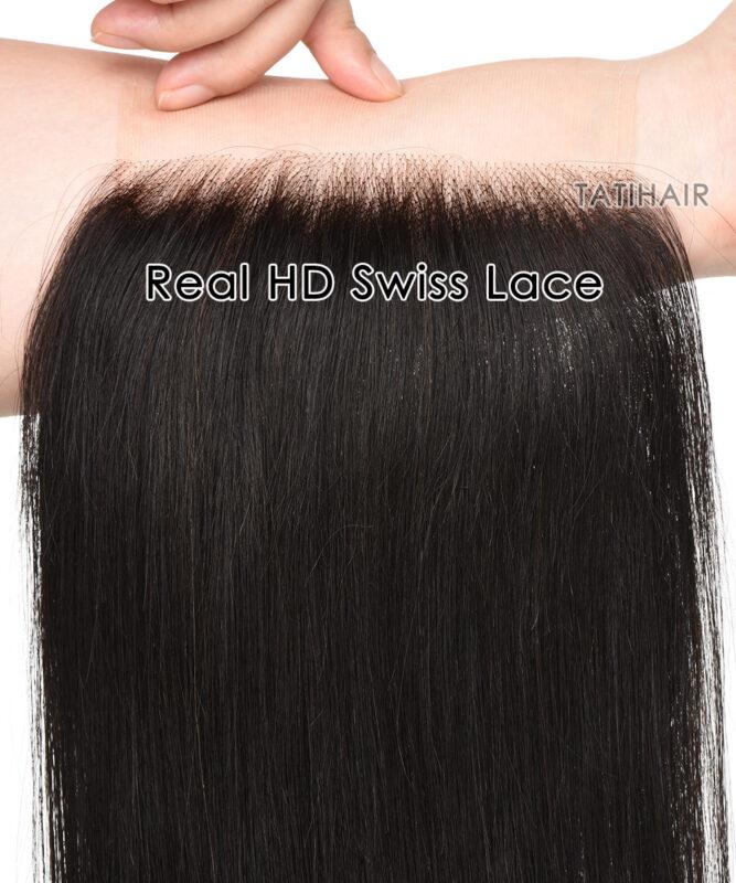 Tatihair Yaky Style Kinky Straight Virgin Human Hair Bundles-12A