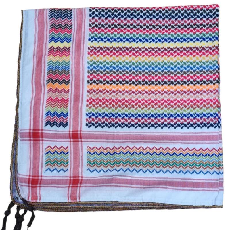 Rainbow Keffiyeh – Symbol of Peace and Hope