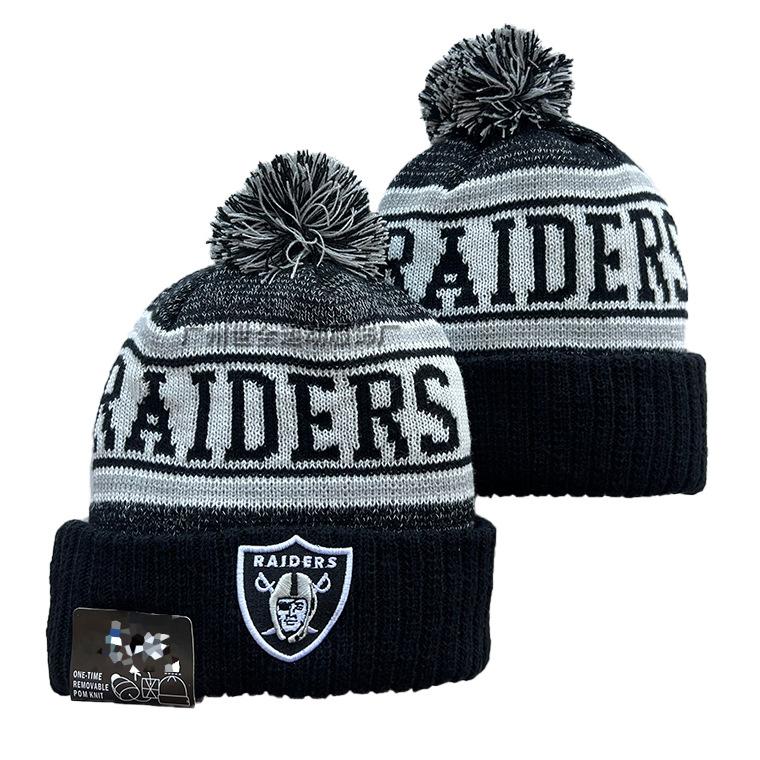 Men's NFL Team Logo Basic Beanie Hat，Steelers Olive Hat Denim Team Embroidery Knitted Hat Warm Ear Protection Woolen Cap Raiders Beanie Hat