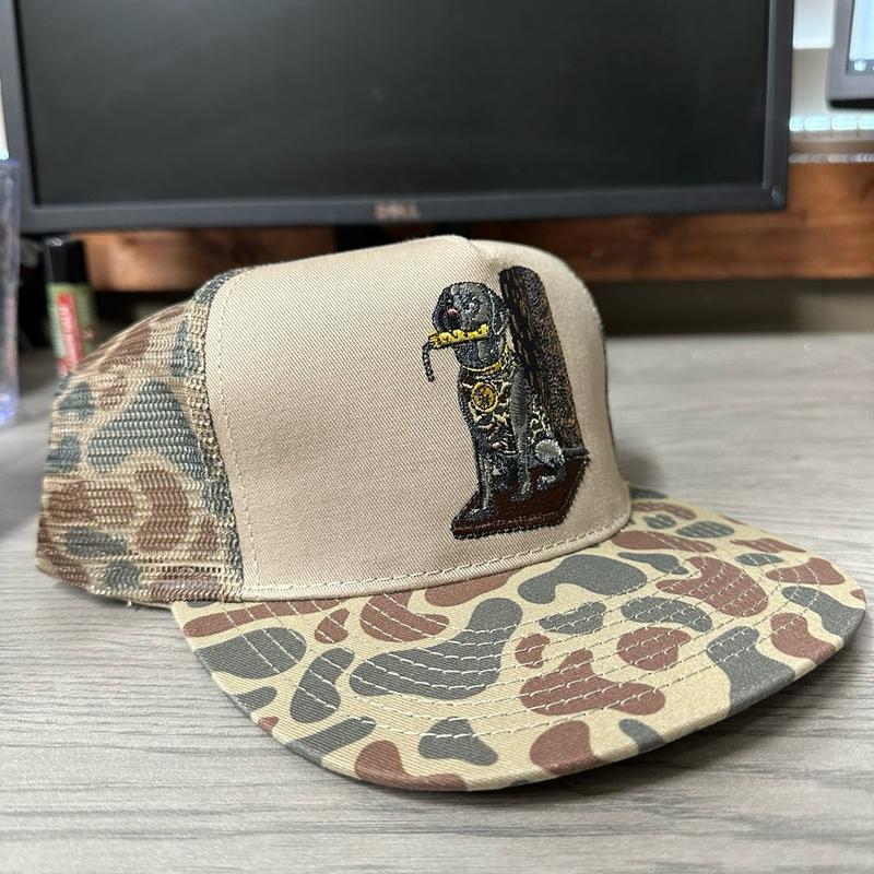 Lab and Bumper High Pro Hat - Duck Camo