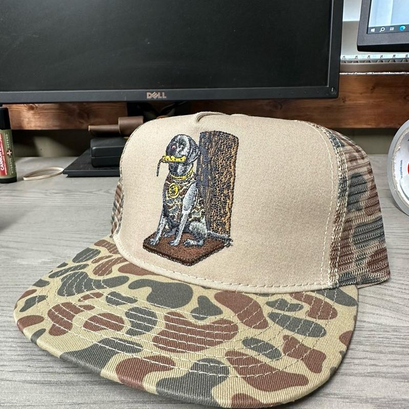 Lab and Bumper High Pro Hat - Duck Camo