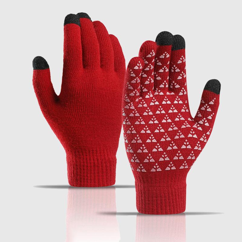 Winter Gloves Touchscreen for Men Women - Warm Knit Gloves