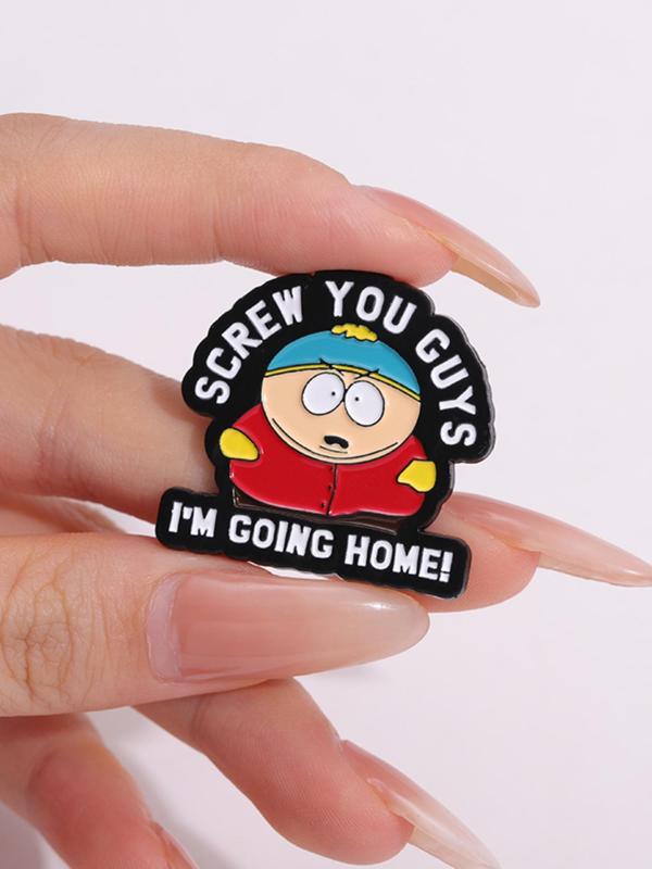 Cartoon  Series Brooch, Cute Cartoon Badge for Backpacks, Jeans, Scarves, Hats Decor, Fashion Accessories for Men & Women