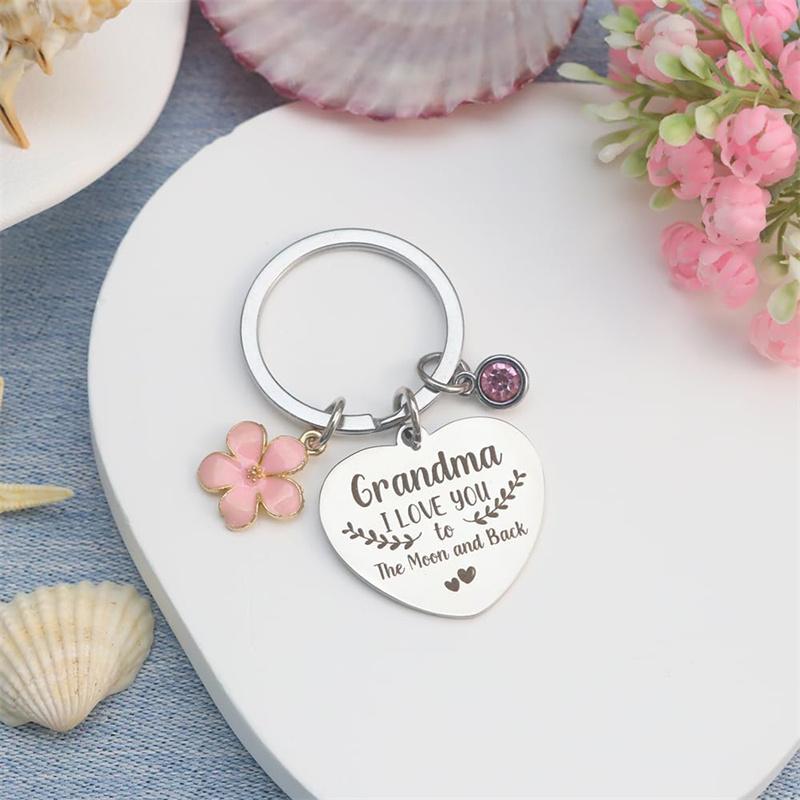 Grandma Keychain Grandparents Day Gifts for Grandma Birthday Gifts for Grandma from Granddaughter Best Grandma Gifts Appreciation Gifts for Grandmother Christmas Gifts Thanksgiving Gifts Halloween