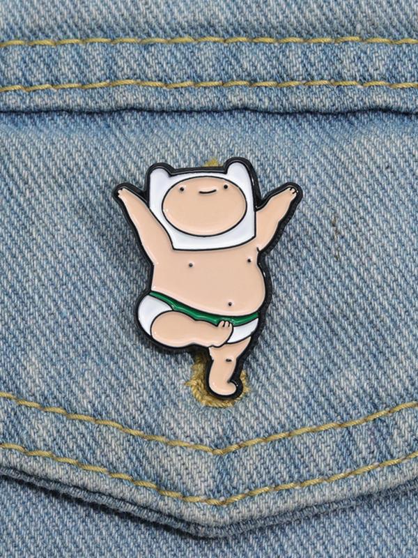 Cute Funny Cartoon Brooch, Fashion Brooch for Party, Daily Clothing Decor, Trendy All-match & Exquisite Brooch for Birthday Gift