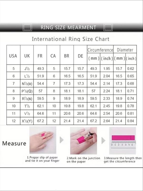 Elegant Rhinestone Decorated Copper Ring, Fashion Party & Wedding Jewelry Gift for Women, Luxury Fashion Accessories for Daily Wear