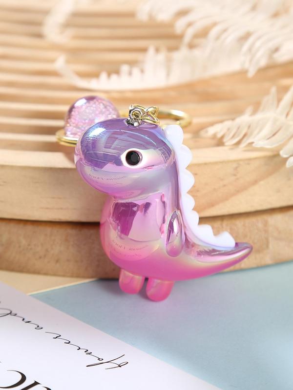 Cute Dinosaur Design Keychain, Novelty Keychain for Women & Men, Fashion Accessories for Daily Use