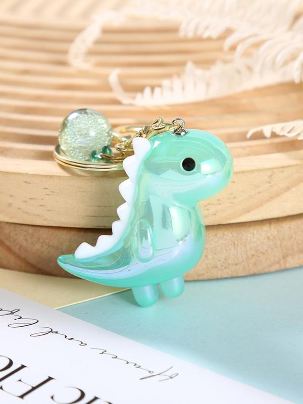 Cute Dinosaur Design Keychain, Novelty Keychain for Women & Men, Fashion Accessories for Daily Use