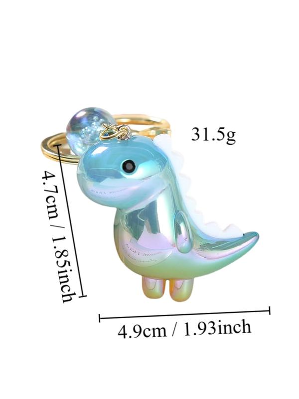 Cute Dinosaur Design Keychain, Novelty Keychain for Women & Men, Fashion Accessories for Daily Use