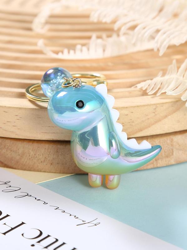 Cute Dinosaur Design Keychain, Novelty Keychain for Women & Men, Fashion Accessories for Daily Use