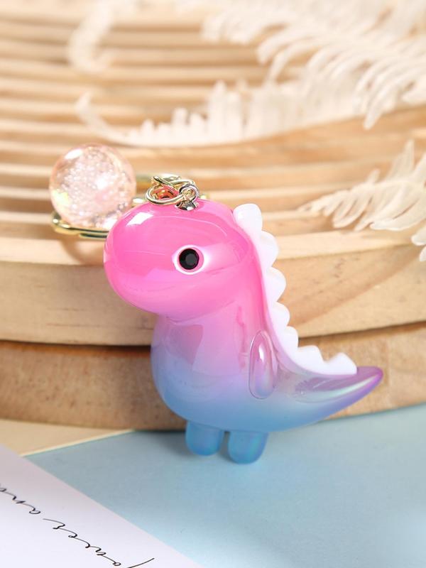 Cute Dinosaur Design Keychain, Novelty Keychain for Women & Men, Fashion Accessories for Daily Use