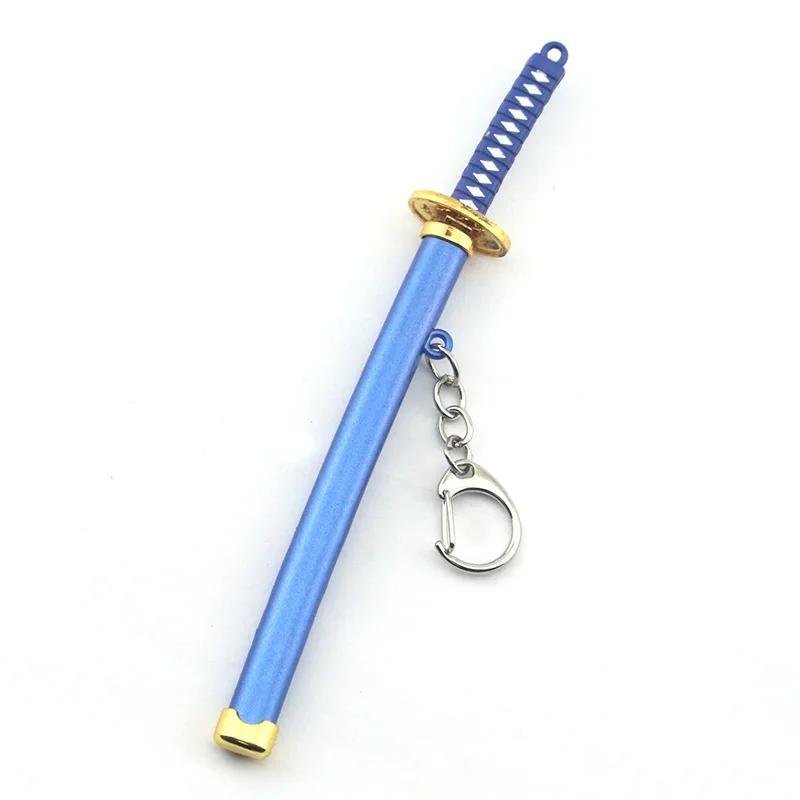 Anime Katana Sword Keychain, Sword Shaped Keychain with Key Ring, Phone Charm for Men & Women, Boyfriend Gift