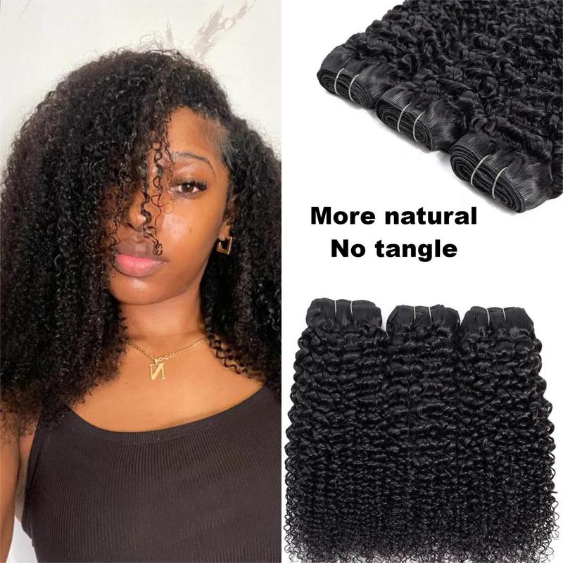 [Wequeen] Budget Friendly 10A Grade Deep Wavy Kinky Curly Body wave Straight Flip Over Quick Weave Sew in Glue in 100% Brazilian Virgin Viral Hair Bundles