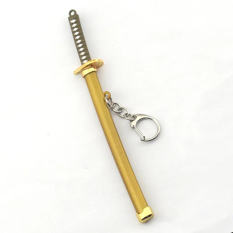 Anime Katana Sword Keychain, Sword Shaped Keychain with Key Ring, Phone Charm for Men & Women, Boyfriend Gift