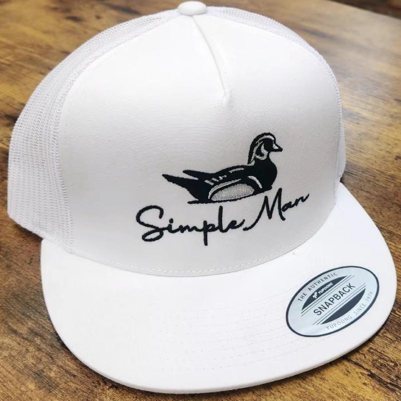 Simple Man Trucker Hat - Wood Duck