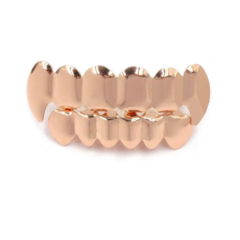 [IFT Jewelry]Unisex 6 Teeth Regular Grillz For Men&Women Hip-Hop Accessories Grills Set