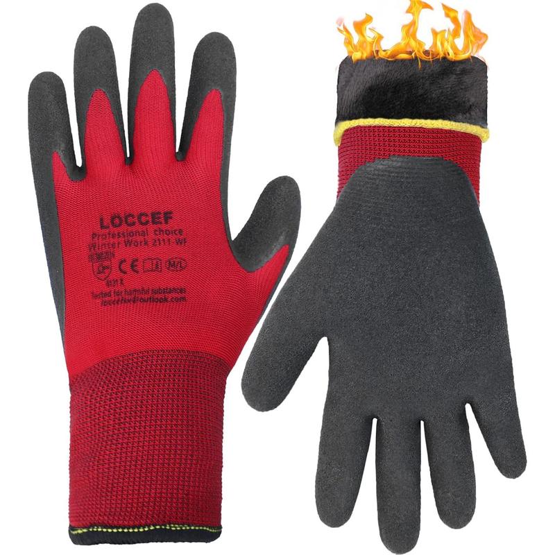 2 Pairs Winter Work Gloves for Men and Women, Freezer Gloves for Work Below Zero, Thermal ulated, Super Grip