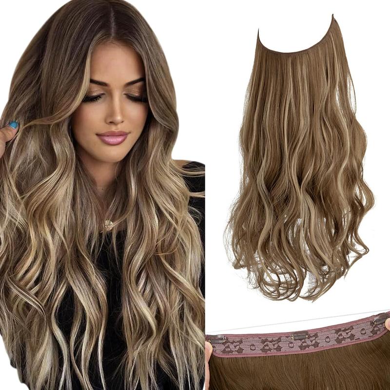 Invisible Wire Hair Extensions - 18