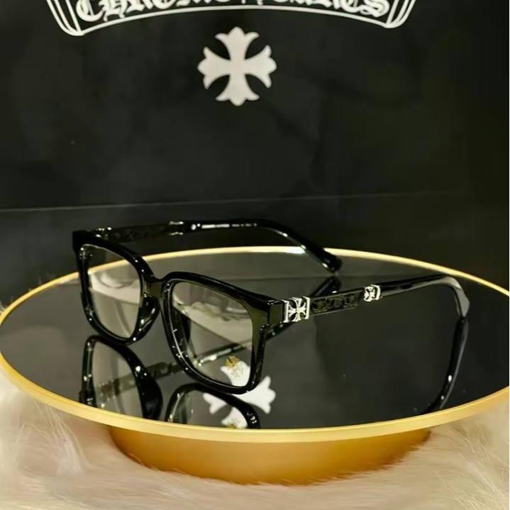 [NEW ARRIVAL] C HEART Square Eyeglasses Frame, Beautiful and luxurious, Full Box and cleaning cloth, Lightweight and Anti-dust Glasses, Top Trending Glasses 2024 for men and women, daily use for outdoor activities