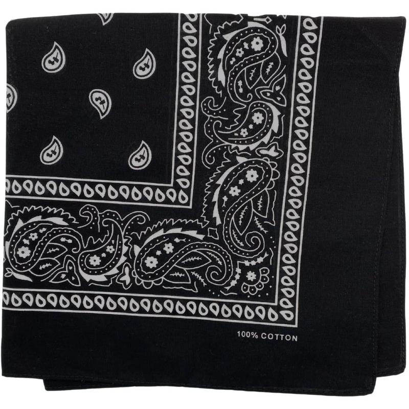 3 PCS 100% Cotton Bandana for Men & Women 22