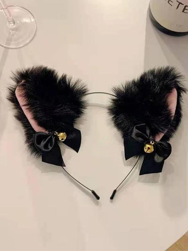 Women's Cute Cat Ear Design Headband, Fashionable Hair Hoop for Women & Girls, Elegant All-match Fashion Accessories for Daily Wear