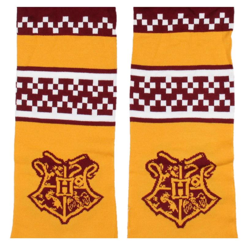 Harry Potter Hogwarts Castle Knit Scarf For Women and Men