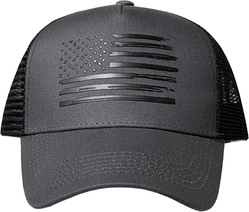 Flag Trucker Hats,  hat for Men and Women - Adjustale Baseball Cap, Outdoor Mesh Snap  - for Daily Use