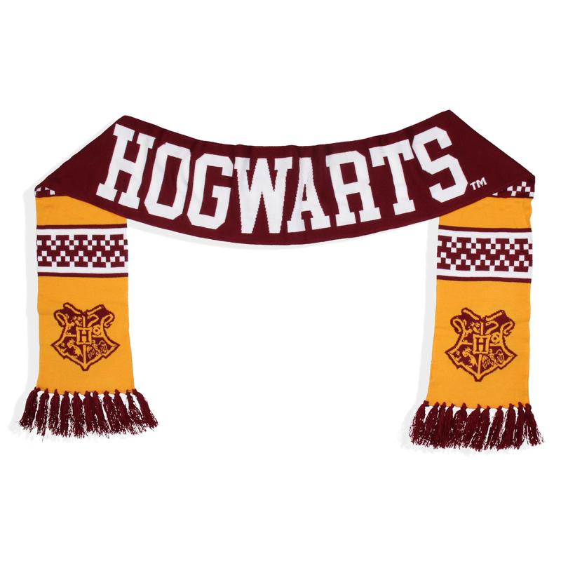 Harry Potter Hogwarts Castle Knit Scarf For Women and Men