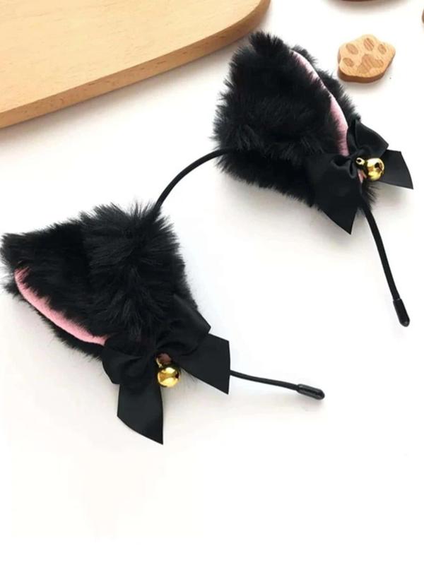 Women's Cute Cat Ear Design Headband, Fashionable Hair Hoop for Women & Girls, Elegant All-match Fashion Accessories for Daily Wear