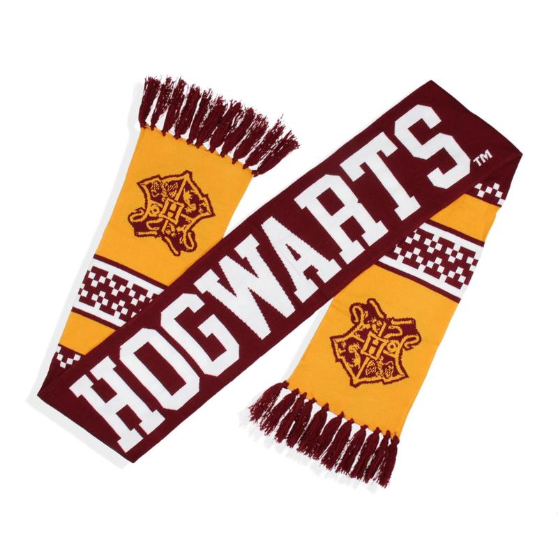 Harry Potter Hogwarts Castle Knit Scarf For Women and Men