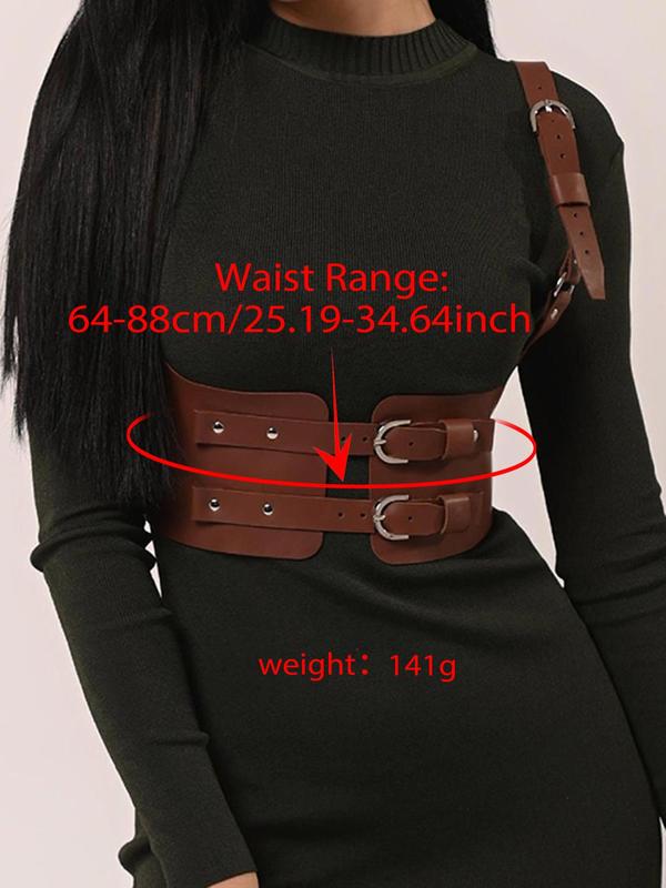 Women's Fashion Punk Style Harness Belt, Gothic Style Sexy Body Harness Belt, Gothic Clothing Accessories for Daily & Party Decoration