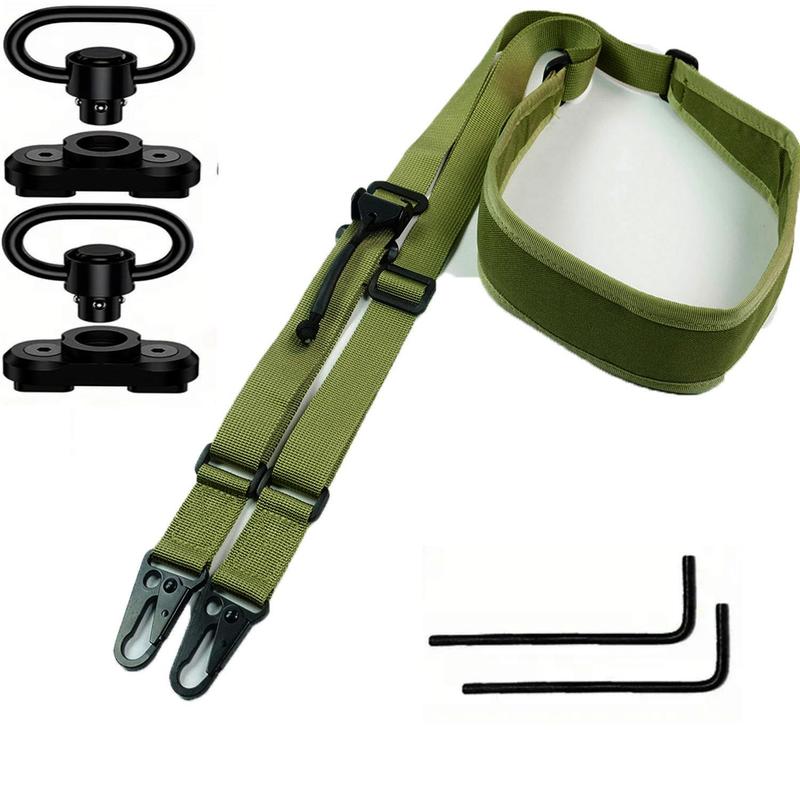 Double Point Tactical Harness Belt with 2 QD Buckle Set, Outdoor Shooting Hunting Accessories, Outdoor Accessories for Men & Women