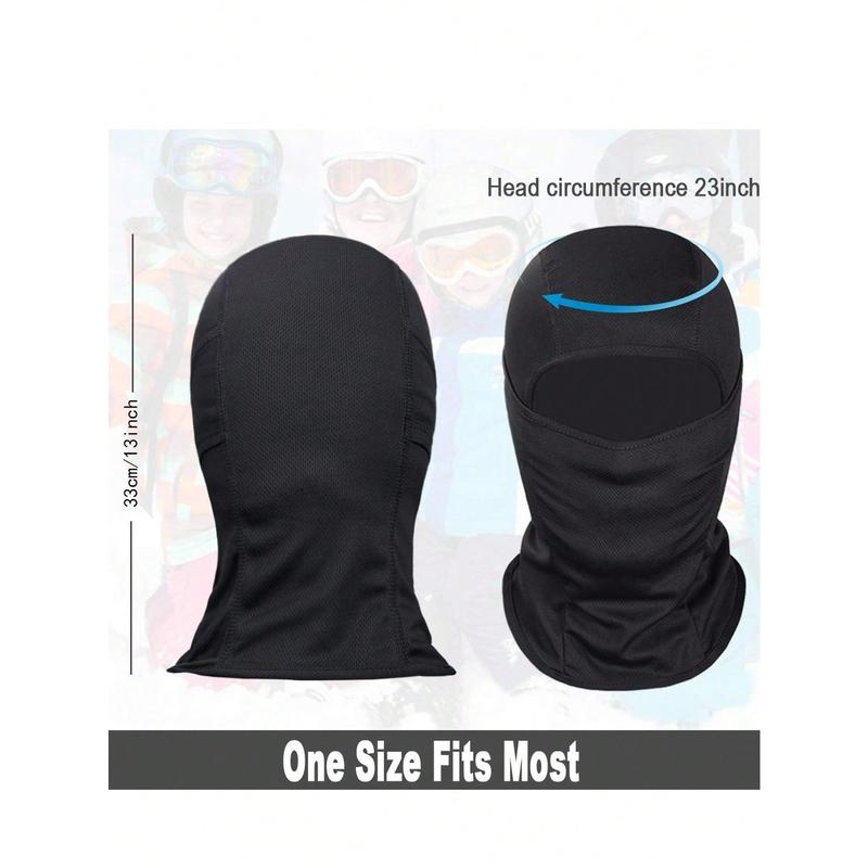 2Pcs Face Mask For Men Women, UV Protector Balaclava Face Mask, Shiesty Mask UV Protector Lightweight For Motorcycle Snowboard