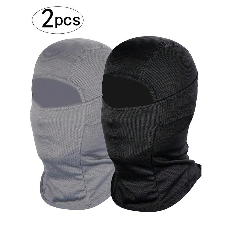 2Pcs Face Mask For Men Women, UV Protector Balaclava Face Mask, Shiesty Mask UV Protector Lightweight For Motorcycle Snowboard