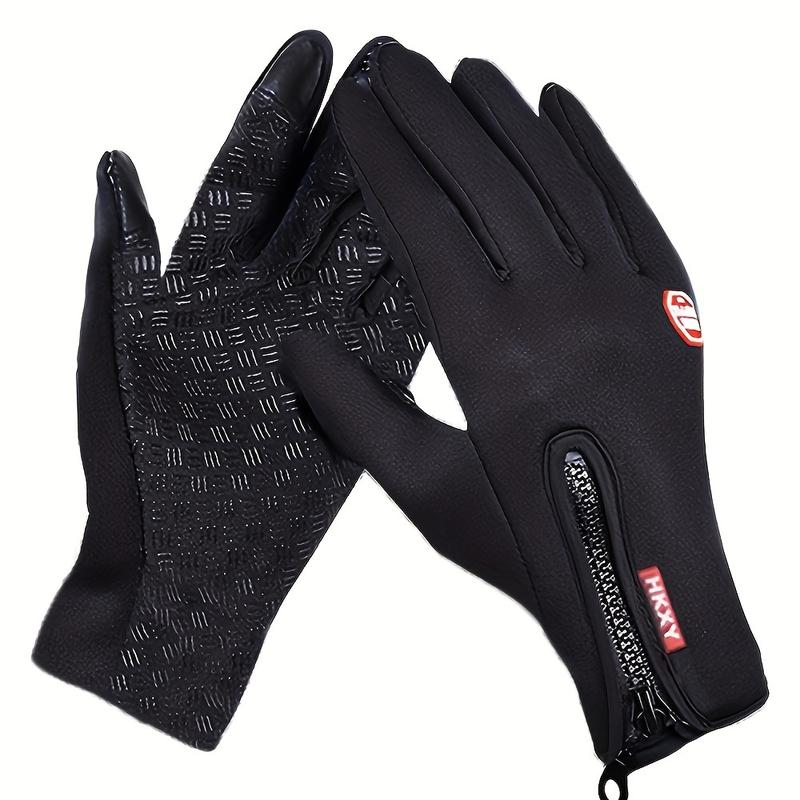 2 Pairs Thermal Windproof Gloves - Warm, Breathable, Touchscreen Compatible, and Comfortable for Cycling and Outdoor Activities - Perfect for Cold Weather