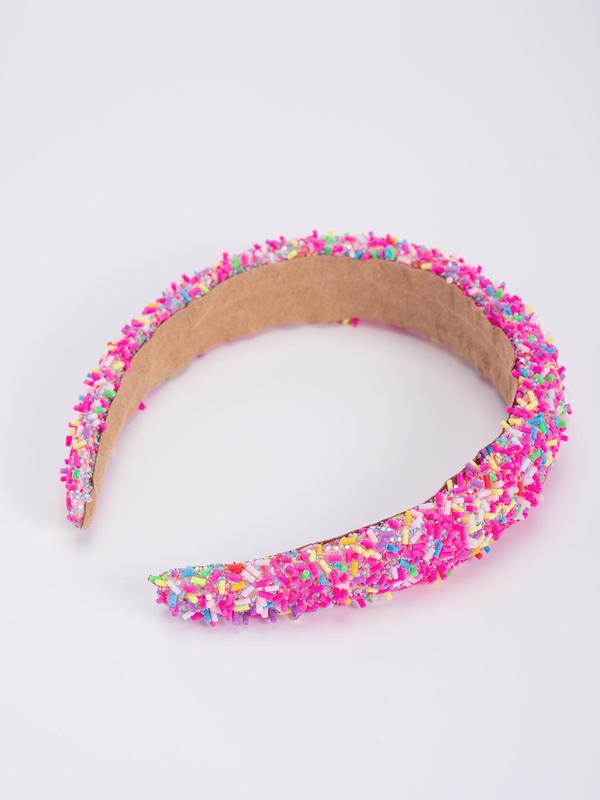  Colorful Donut Design Hair Hoop, Cute Hair Hoop for Women & Girls, Fashion Hair Accessories for Party & Daily Use