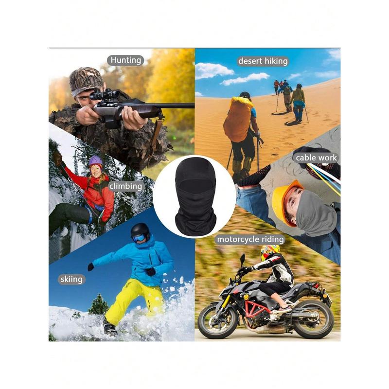 2Pcs Face Mask For Men Women, UV Protector Balaclava Face Mask, Shiesty Mask UV Protector Lightweight For Motorcycle Snowboard