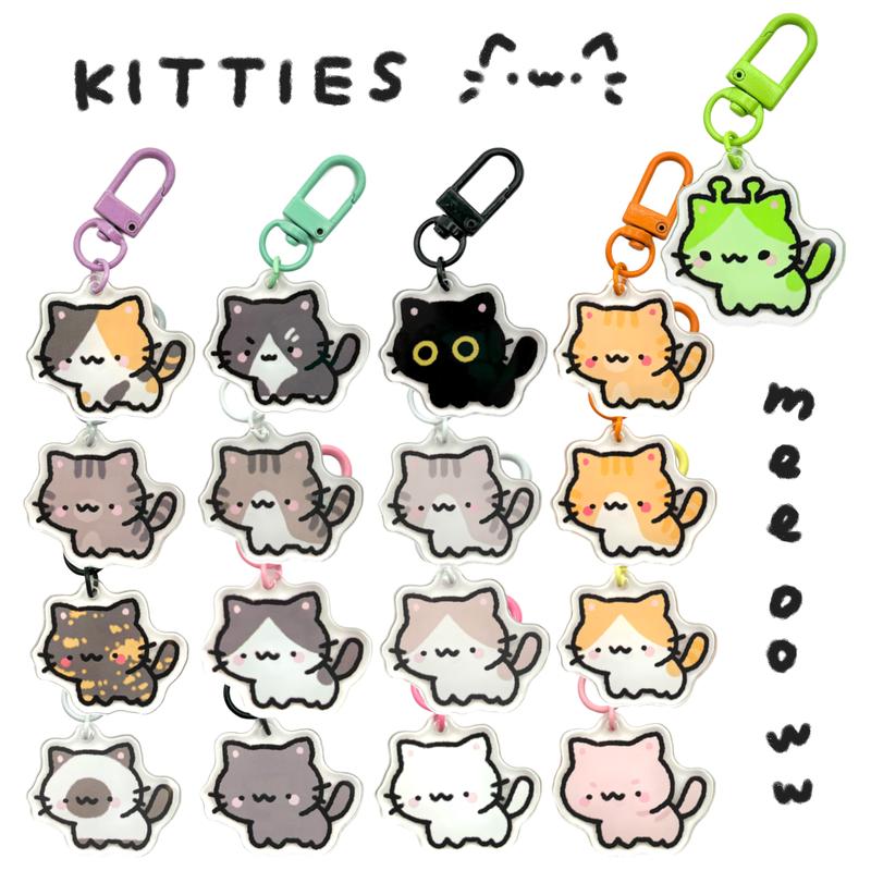 Kitty Cat Keychains